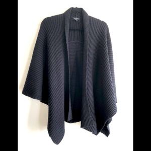 Black Sweater Wrap Shrug One Size
